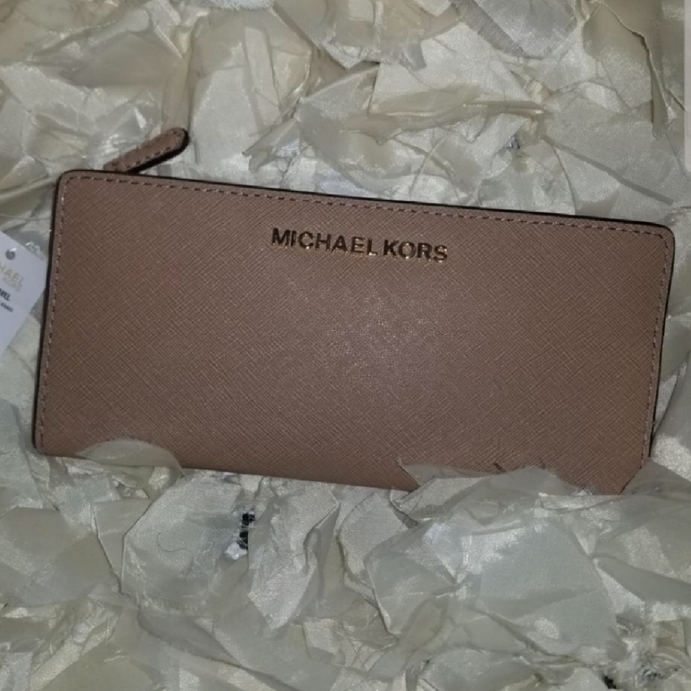 Michael Kors Wallet (Khaki)